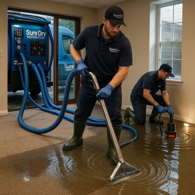 Water Extraction and Removal process in Bliss Corner, MA